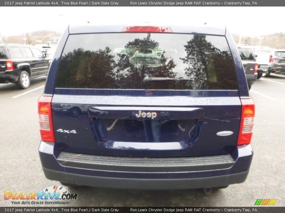 2017 Jeep Patriot Latitude 4x4 True Blue Pearl / Dark Slate Gray Photo #6