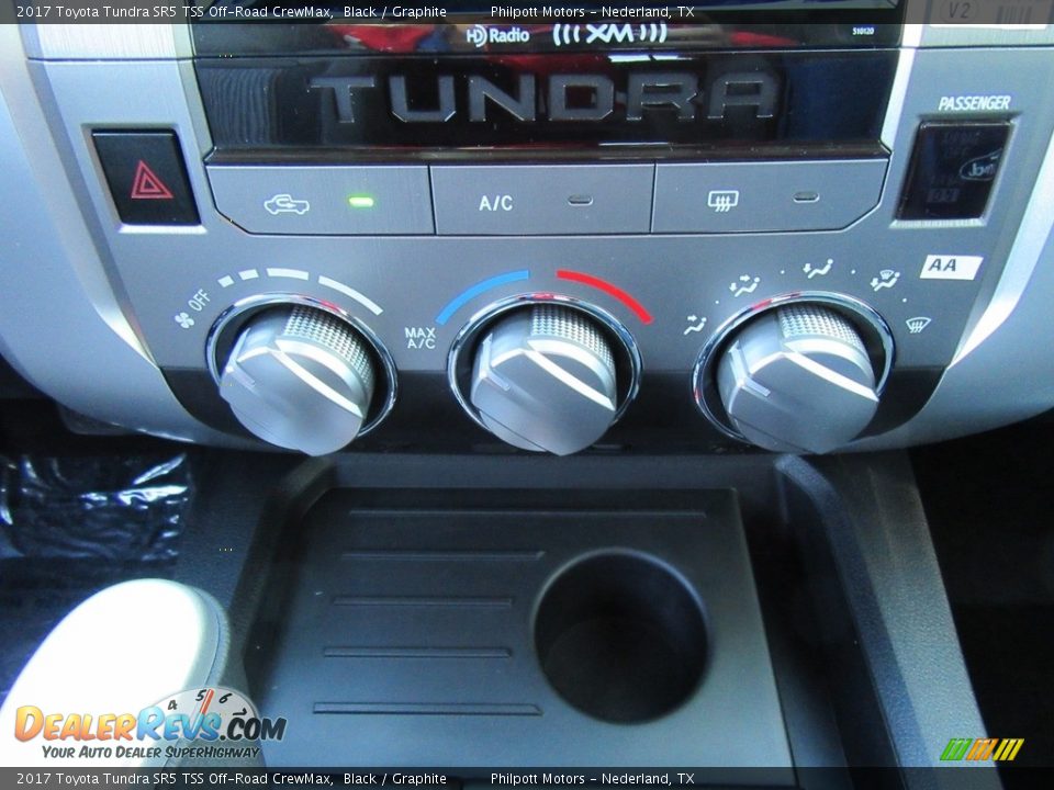 Controls of 2017 Toyota Tundra SR5 TSS Off-Road CrewMax Photo #27