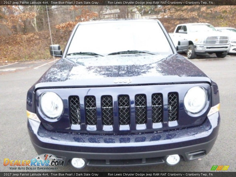 2017 Jeep Patriot Latitude 4x4 True Blue Pearl / Dark Slate Gray Photo #12