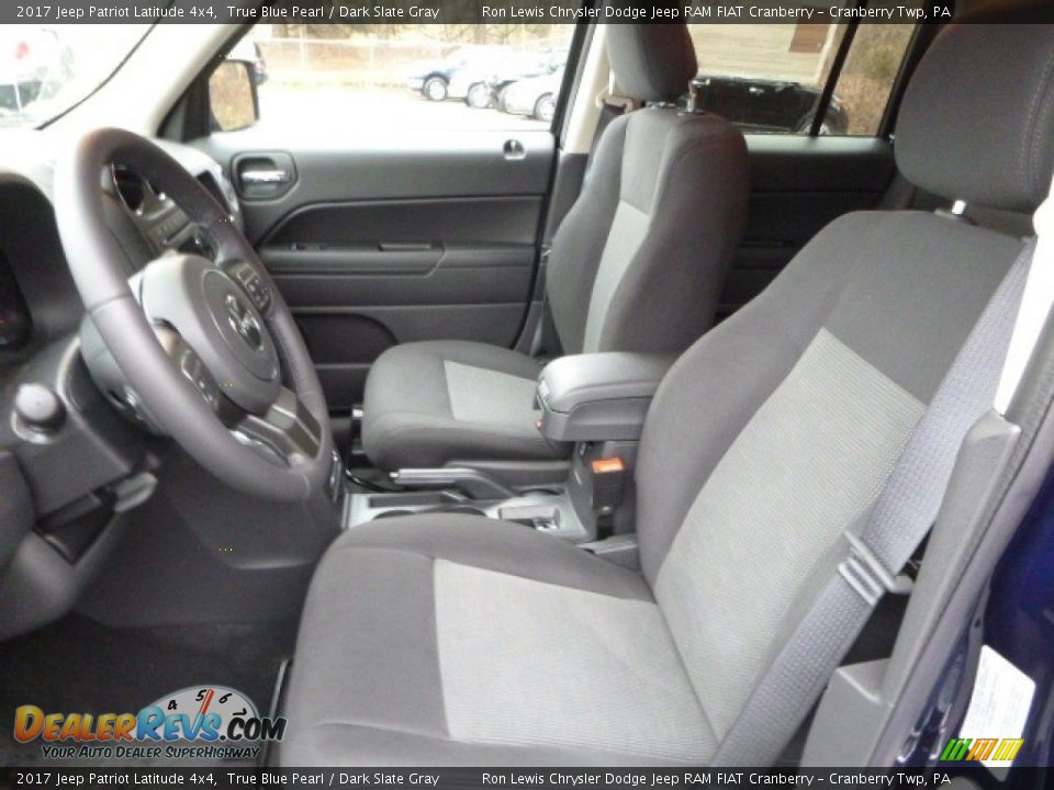 2017 Jeep Patriot Latitude 4x4 True Blue Pearl / Dark Slate Gray Photo #13