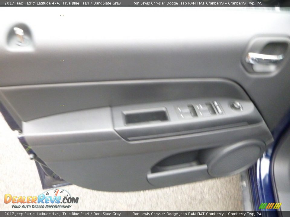2017 Jeep Patriot Latitude 4x4 True Blue Pearl / Dark Slate Gray Photo #14