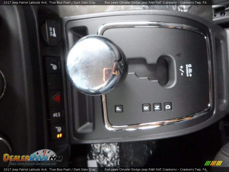 2017 Jeep Patriot Latitude 4x4 True Blue Pearl / Dark Slate Gray Photo #16