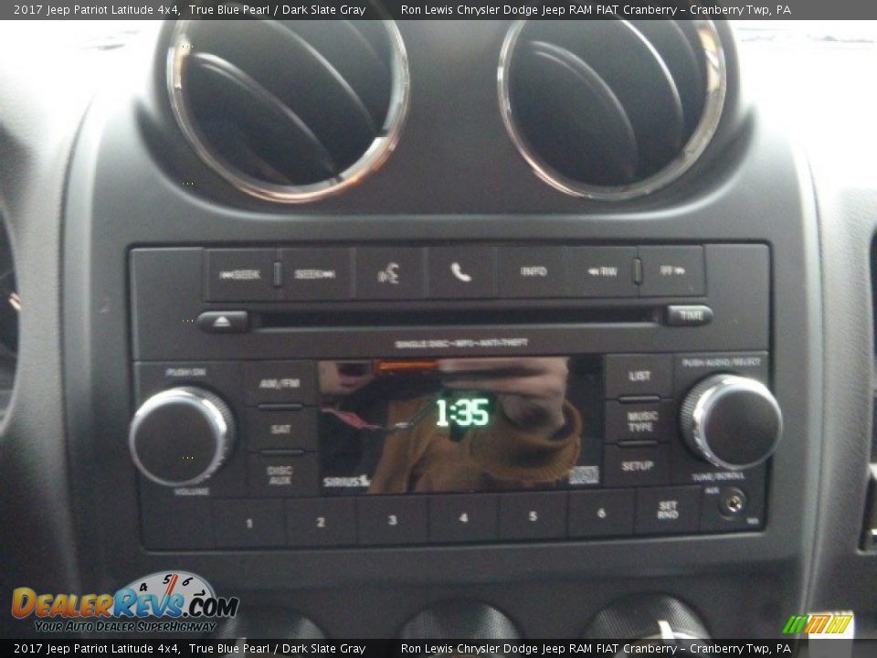 2017 Jeep Patriot Latitude 4x4 True Blue Pearl / Dark Slate Gray Photo #18