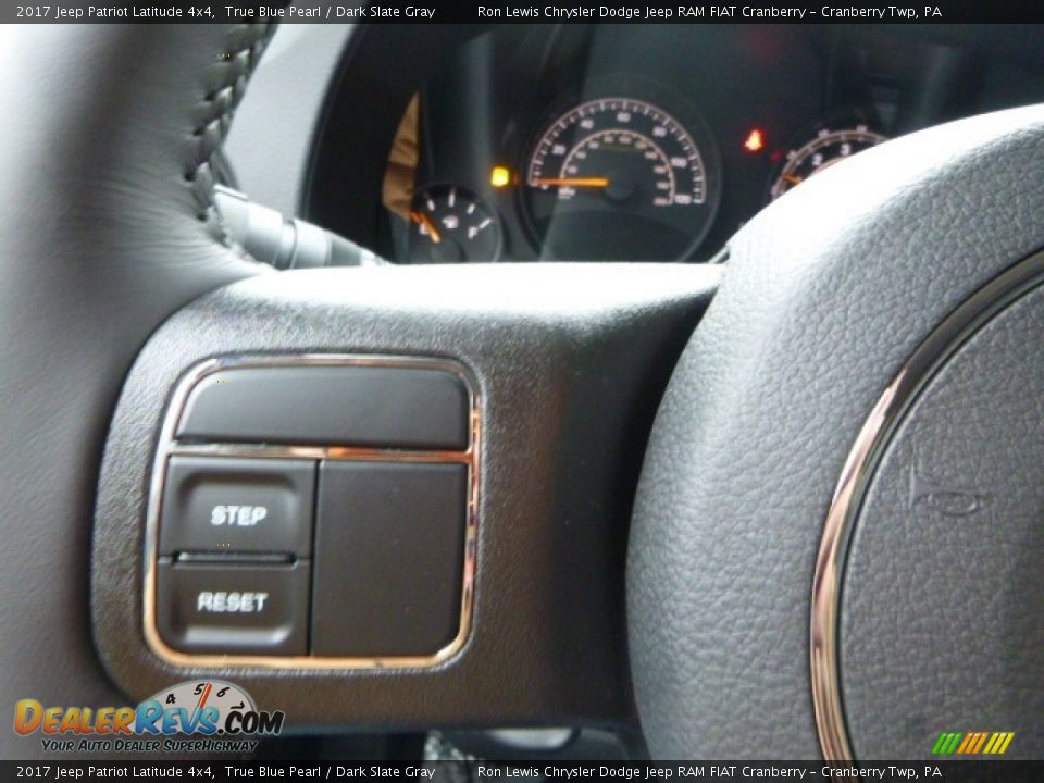 2017 Jeep Patriot Latitude 4x4 True Blue Pearl / Dark Slate Gray Photo #20