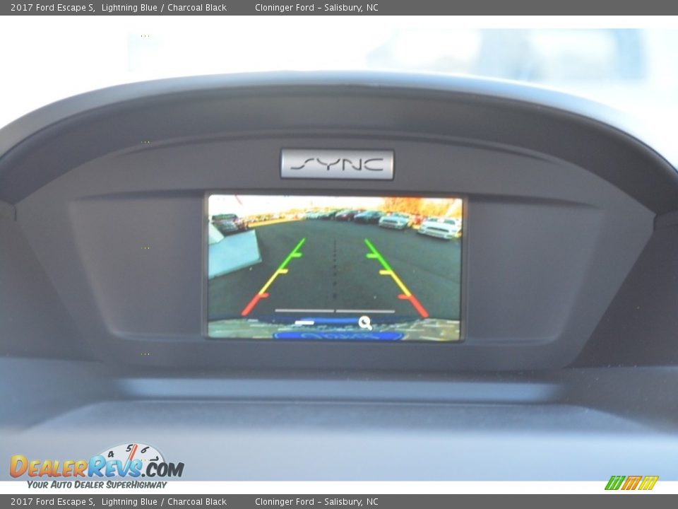 2017 Ford Escape S Lightning Blue / Charcoal Black Photo #12