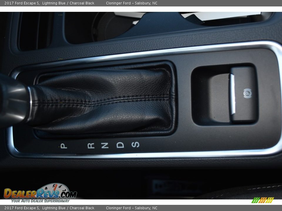 2017 Ford Escape S Lightning Blue / Charcoal Black Photo #14