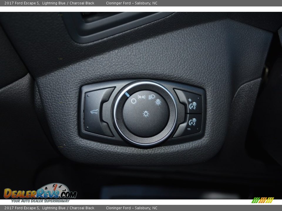 2017 Ford Escape S Lightning Blue / Charcoal Black Photo #17