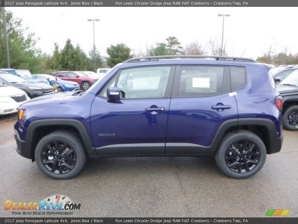 Jetset Blue 2017 Jeep Renegade Latitude 4x4 Photo #3