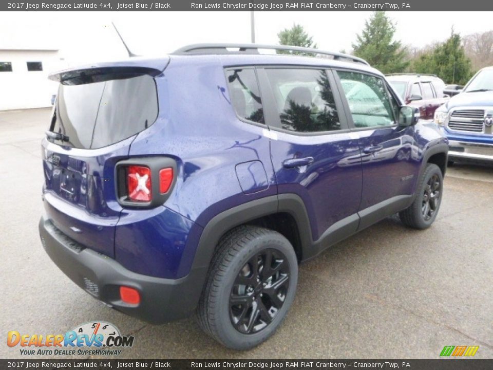 Jetset Blue 2017 Jeep Renegade Latitude 4x4 Photo #7