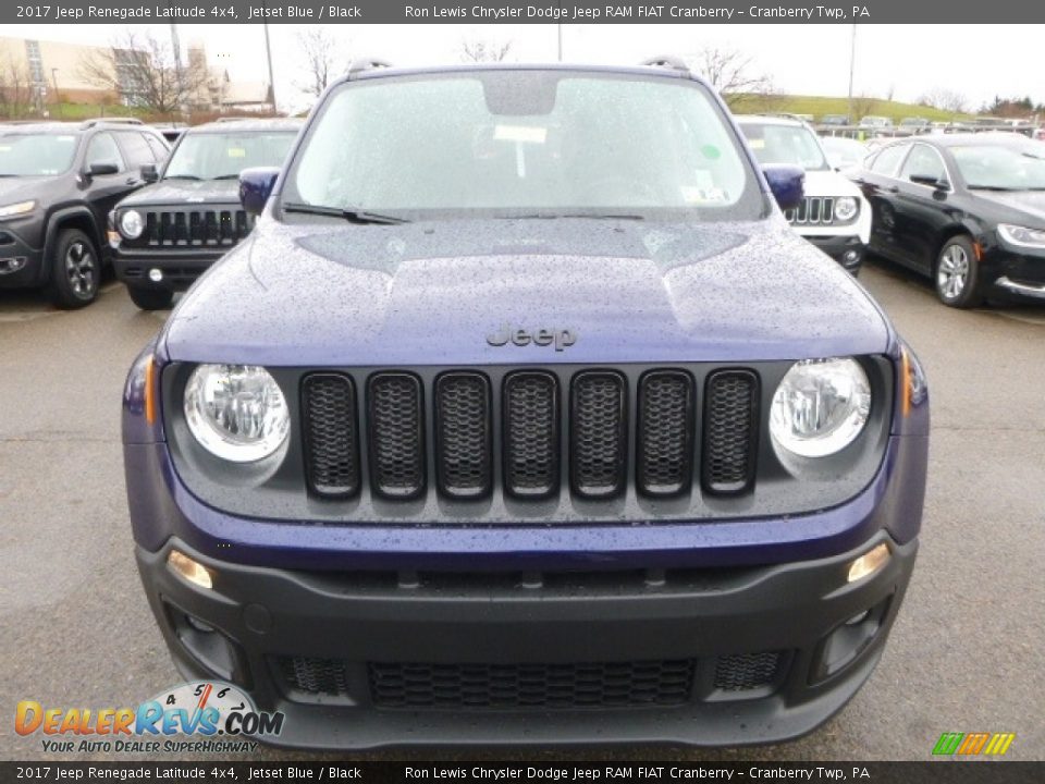 Jetset Blue 2017 Jeep Renegade Latitude 4x4 Photo #12