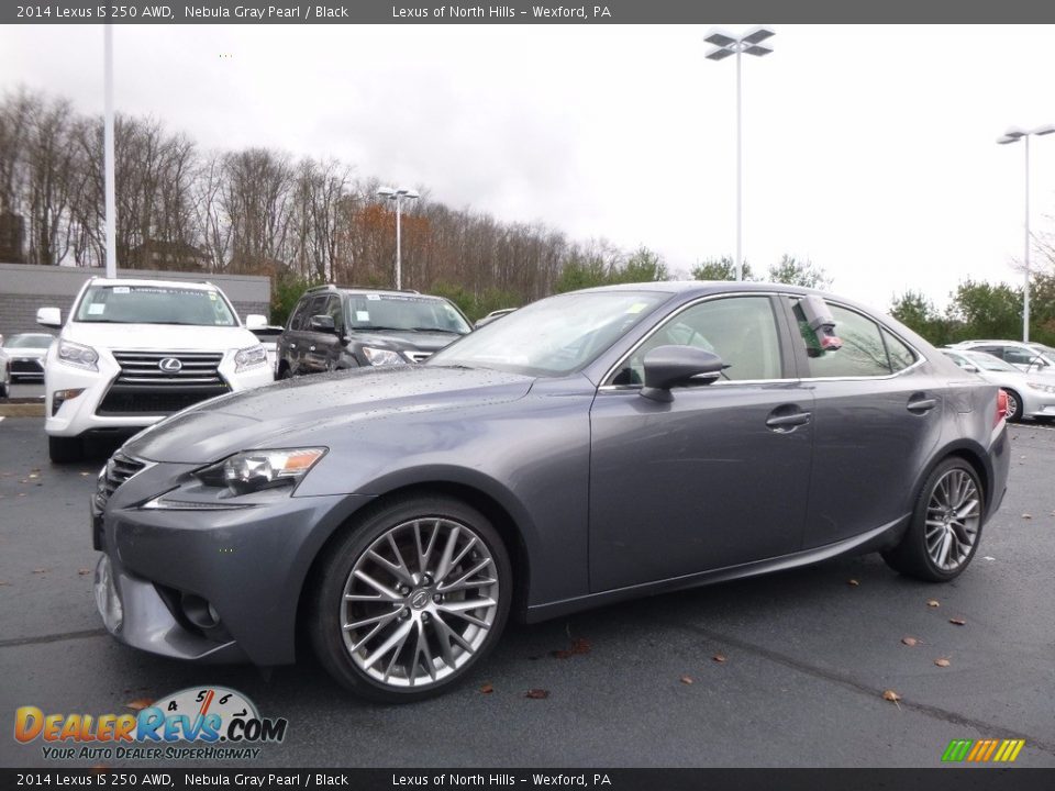 2014 Lexus IS 250 AWD Nebula Gray Pearl / Black Photo #4