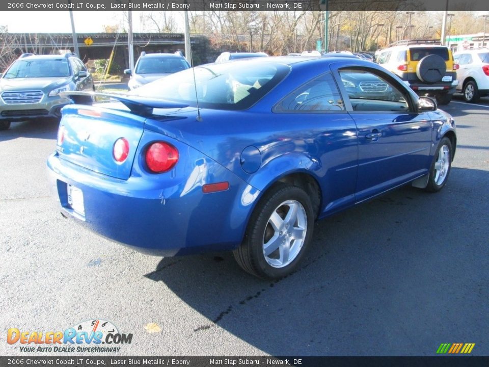 2006 Chevrolet Cobalt LT Coupe Laser Blue Metallic / Ebony Photo #6