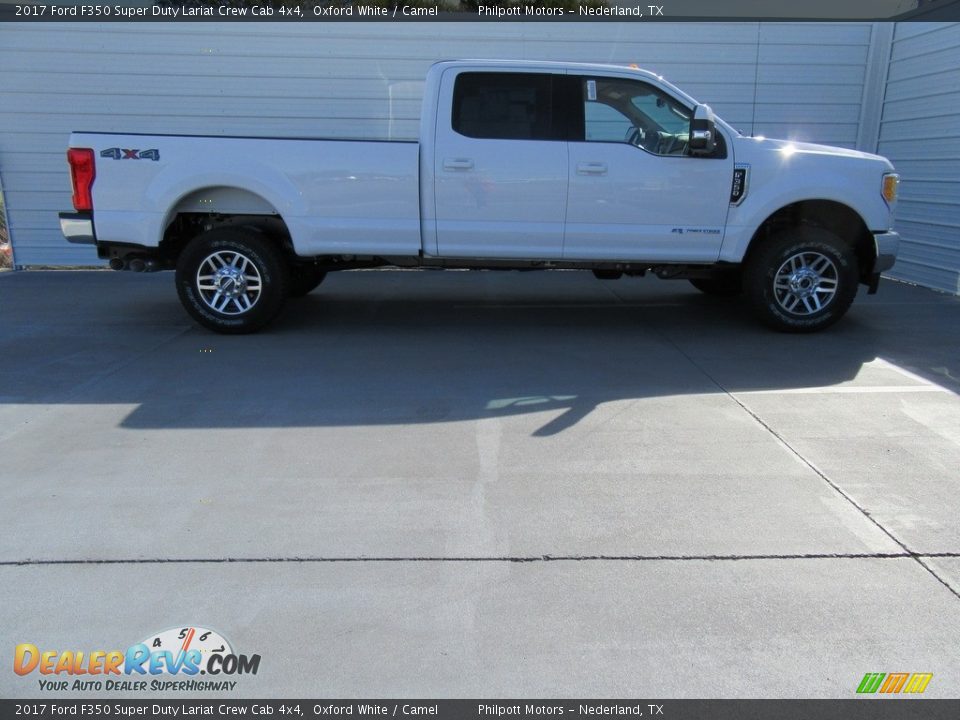 Oxford White 2017 Ford F350 Super Duty Lariat Crew Cab 4x4 Photo #3