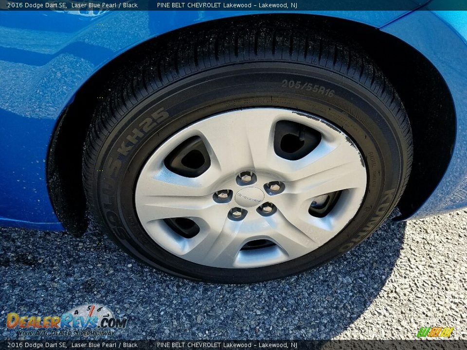 2016 Dodge Dart SE Laser Blue Pearl / Black Photo #4
