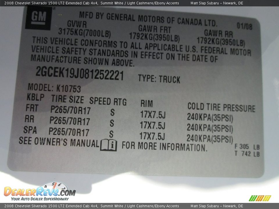 2008 Chevrolet Silverado 1500 LTZ Extended Cab 4x4 Summit White / Light Cashmere/Ebony Accents Photo #26