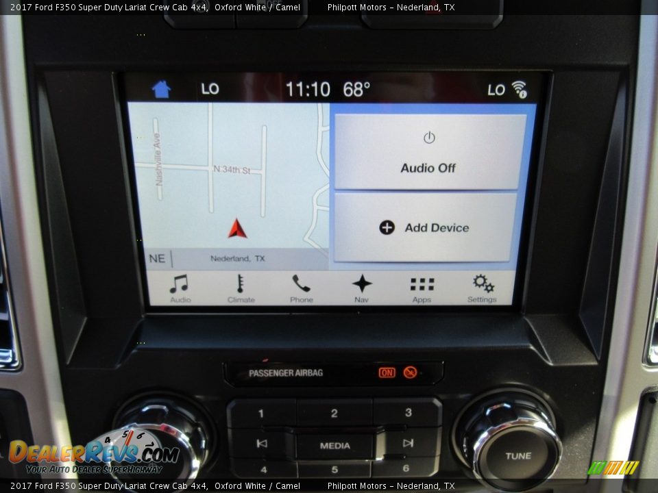 Navigation of 2017 Ford F350 Super Duty Lariat Crew Cab 4x4 Photo #25