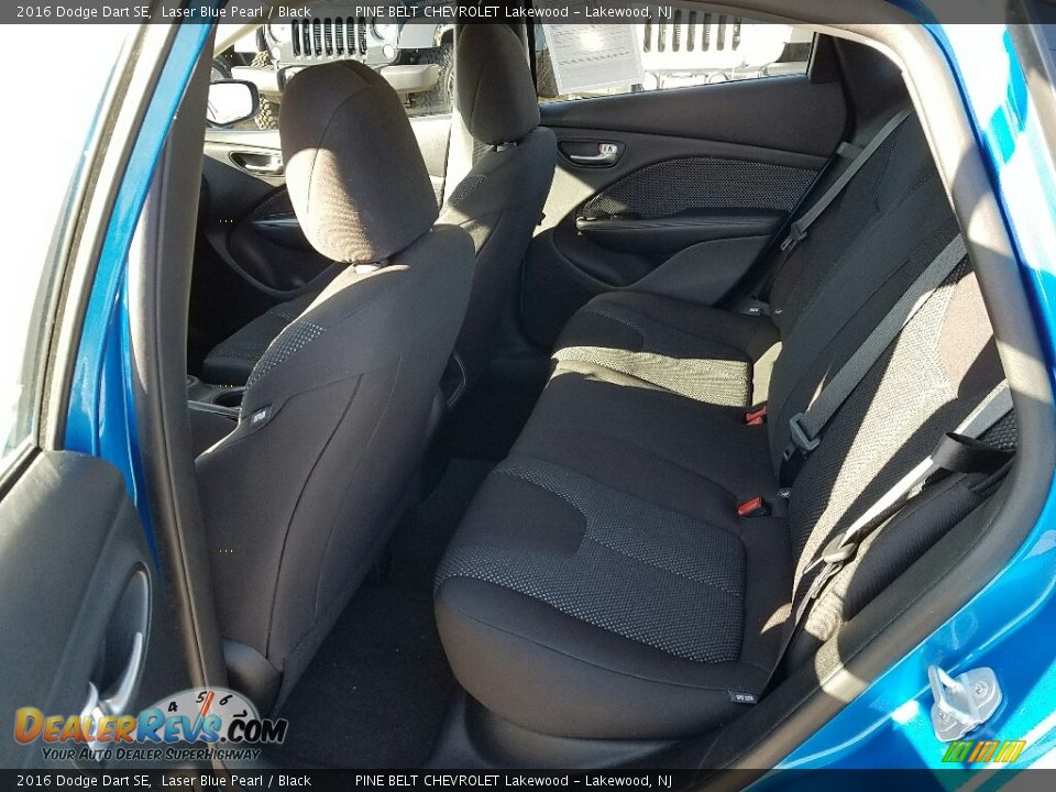 2016 Dodge Dart SE Laser Blue Pearl / Black Photo #11