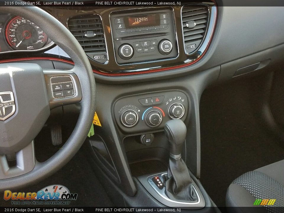 2016 Dodge Dart SE Laser Blue Pearl / Black Photo #14