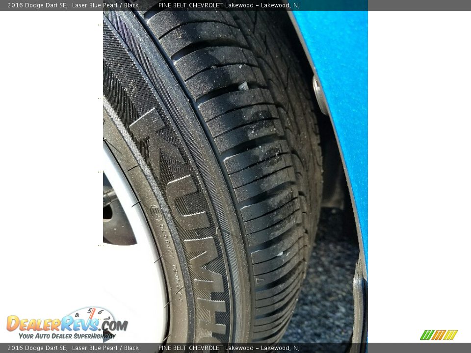 2016 Dodge Dart SE Laser Blue Pearl / Black Photo #19