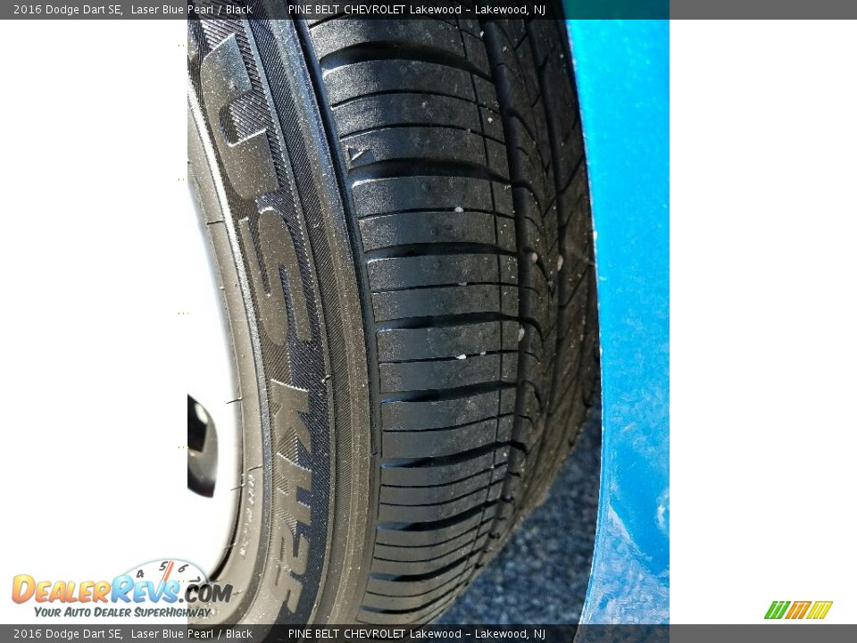 2016 Dodge Dart SE Laser Blue Pearl / Black Photo #20