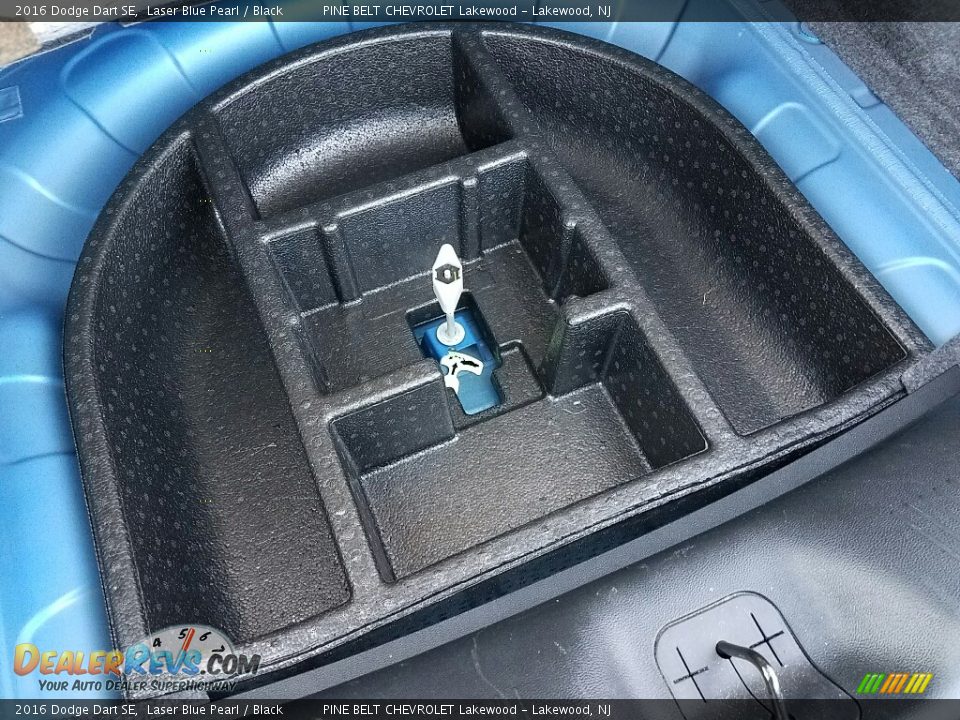 2016 Dodge Dart SE Laser Blue Pearl / Black Photo #22