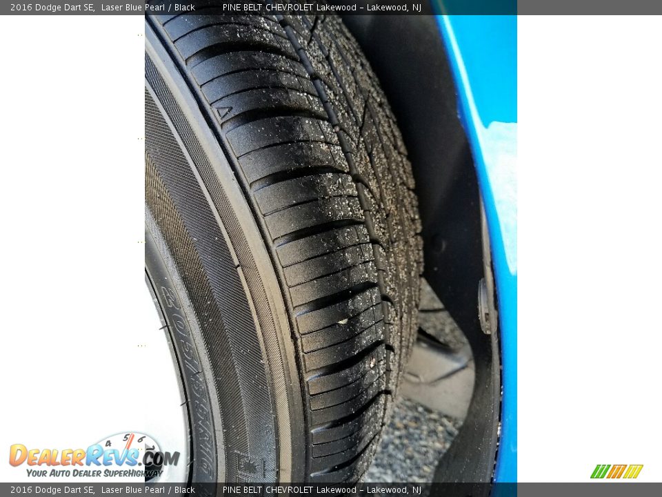 2016 Dodge Dart SE Laser Blue Pearl / Black Photo #23