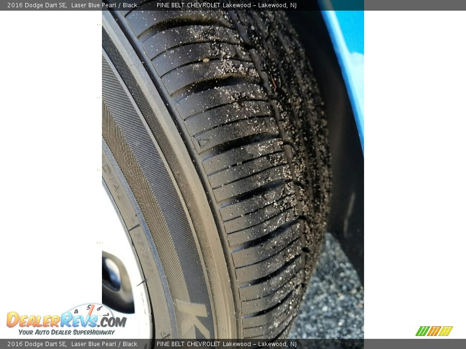 2016 Dodge Dart SE Laser Blue Pearl / Black Photo #24