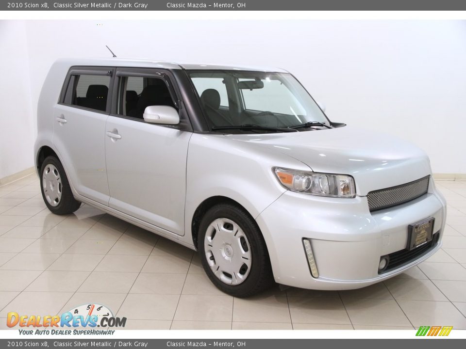 2010 Scion xB Classic Silver Metallic / Dark Gray Photo #1