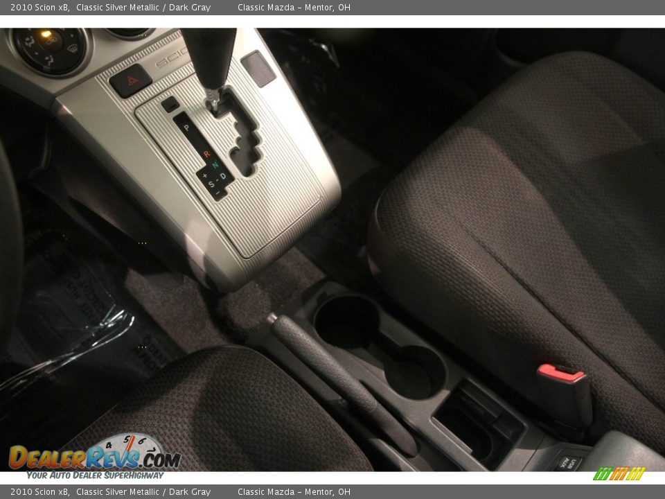 2010 Scion xB Classic Silver Metallic / Dark Gray Photo #10