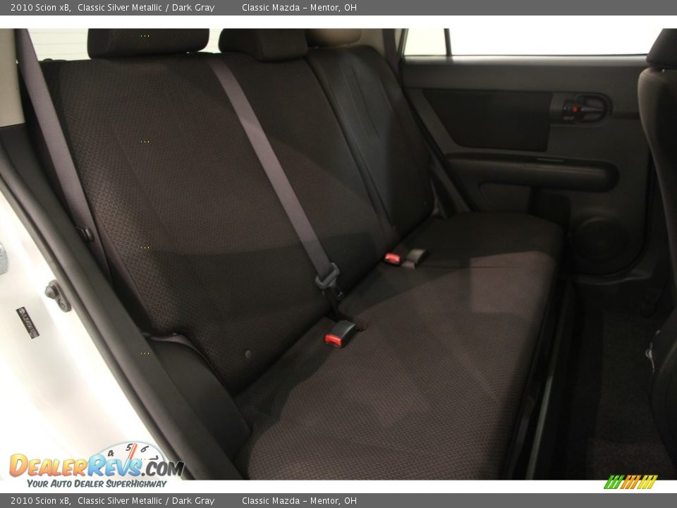 2010 Scion xB Classic Silver Metallic / Dark Gray Photo #12