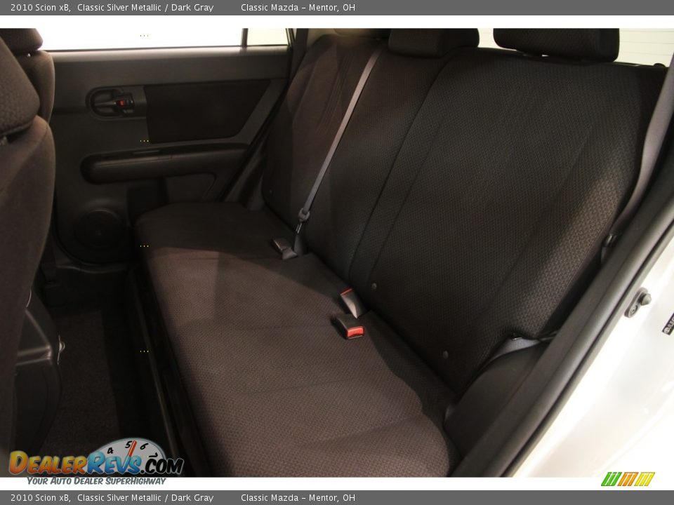 2010 Scion xB Classic Silver Metallic / Dark Gray Photo #13