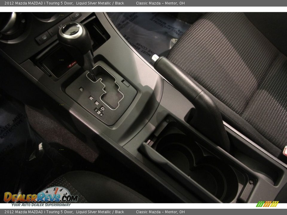 2012 Mazda MAZDA3 i Touring 5 Door Liquid Silver Metallic / Black Photo #12