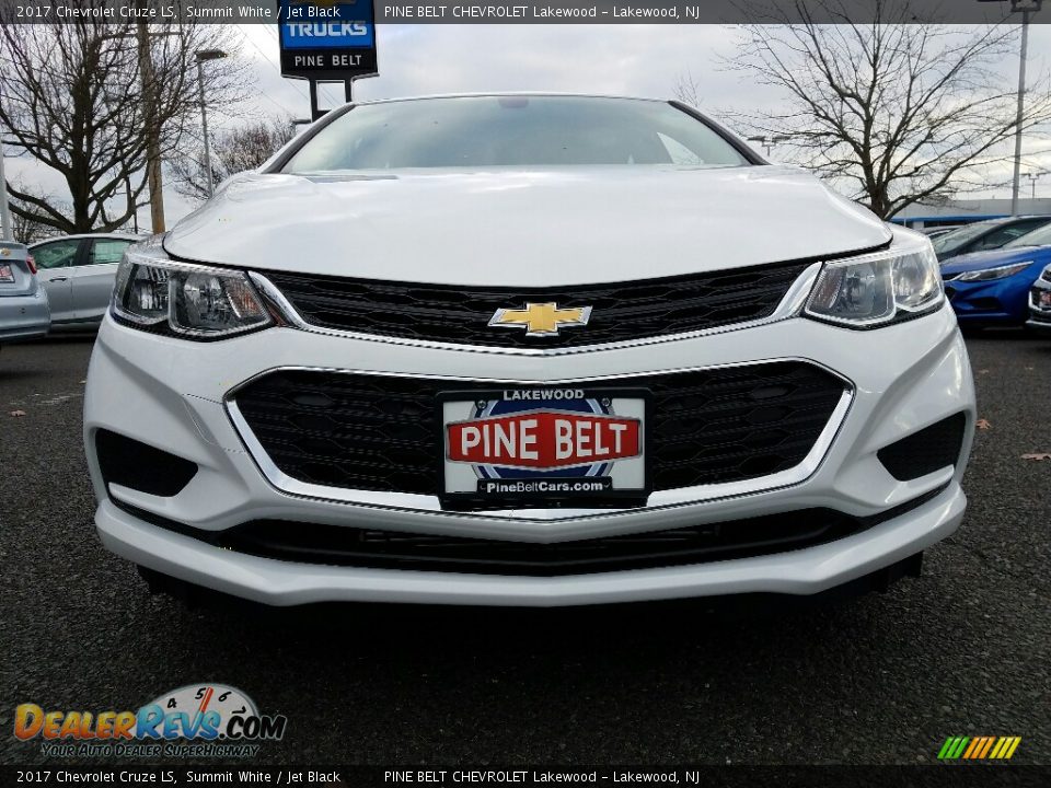 2017 Chevrolet Cruze LS Summit White / Jet Black Photo #2