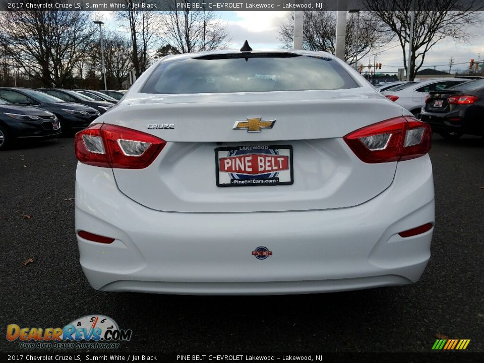 2017 Chevrolet Cruze LS Summit White / Jet Black Photo #5