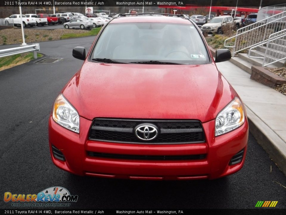 2011 Toyota RAV4 I4 4WD Barcelona Red Metallic / Ash Photo #5