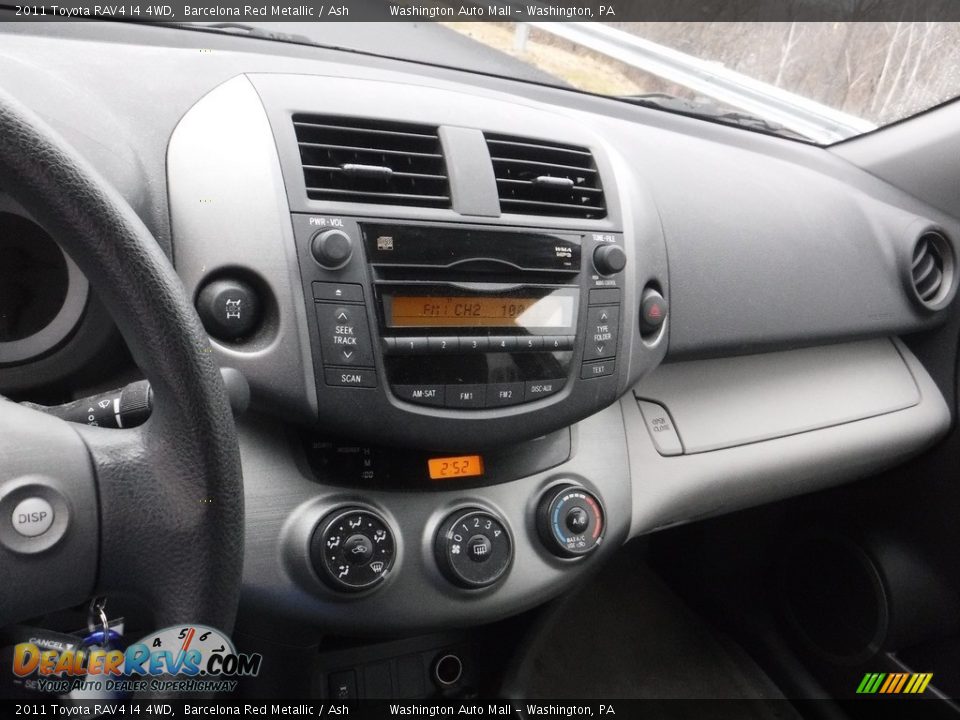 2011 Toyota RAV4 I4 4WD Barcelona Red Metallic / Ash Photo #12