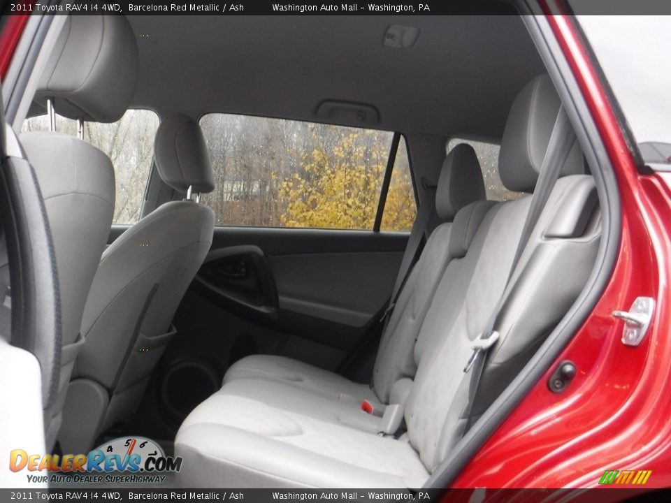 2011 Toyota RAV4 I4 4WD Barcelona Red Metallic / Ash Photo #15