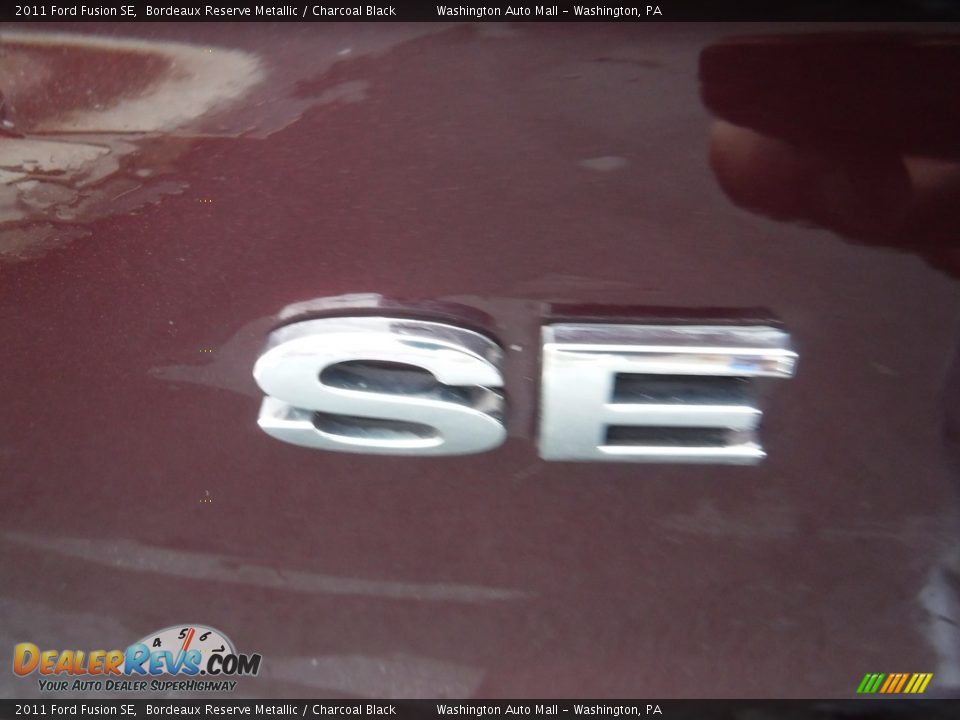 2011 Ford Fusion SE Bordeaux Reserve Metallic / Charcoal Black Photo #11