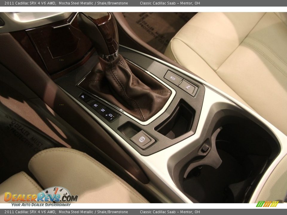 2011 Cadillac SRX 4 V6 AWD Mocha Steel Metallic / Shale/Brownstone Photo #13