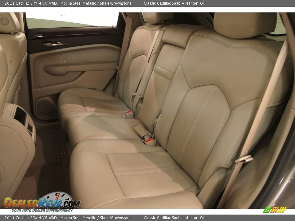 2011 Cadillac SRX 4 V6 AWD Mocha Steel Metallic / Shale/Brownstone Photo #16