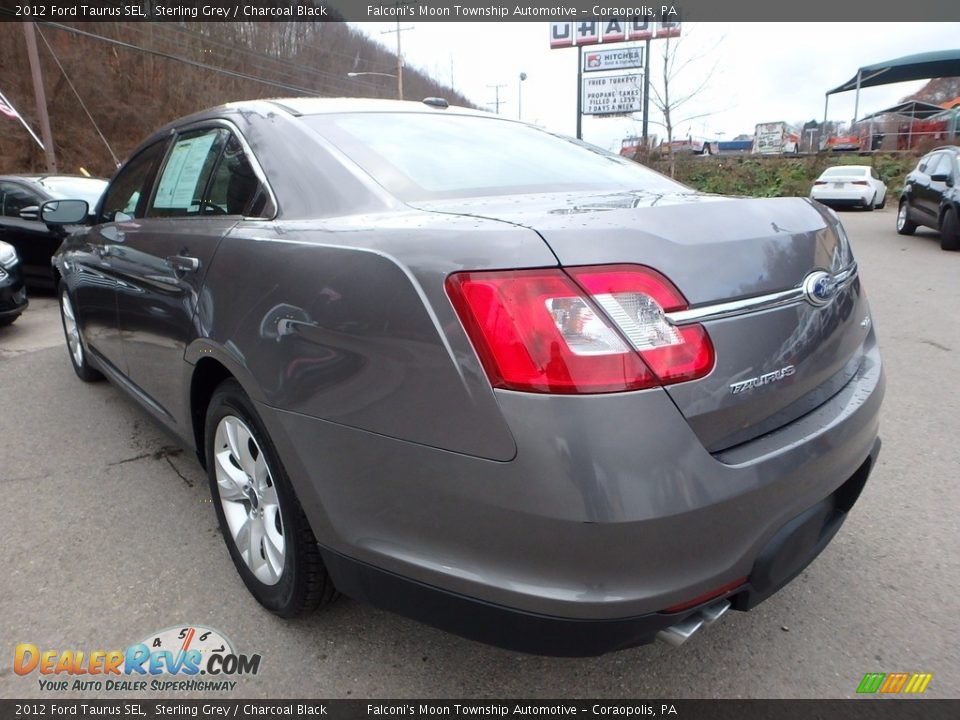 2012 Ford Taurus SEL Sterling Grey / Charcoal Black Photo #4