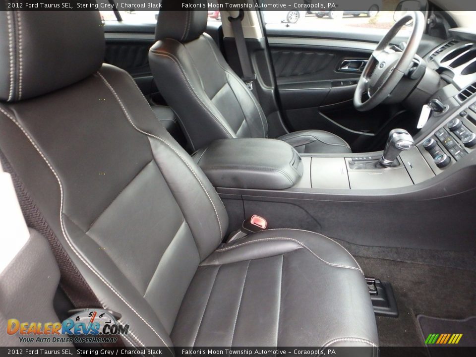 2012 Ford Taurus SEL Sterling Grey / Charcoal Black Photo #10