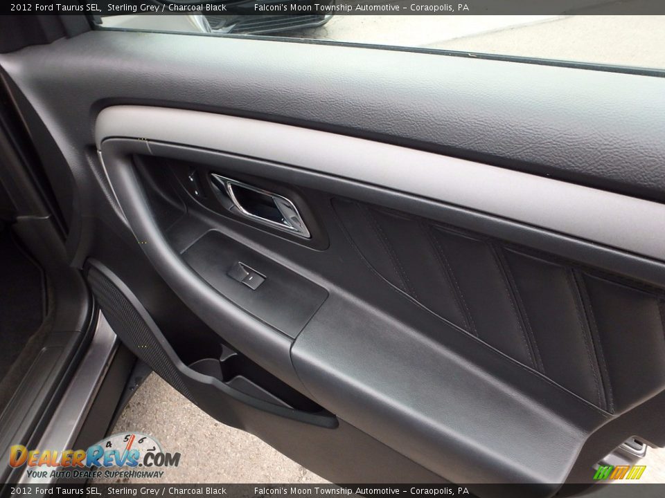 2012 Ford Taurus SEL Sterling Grey / Charcoal Black Photo #12