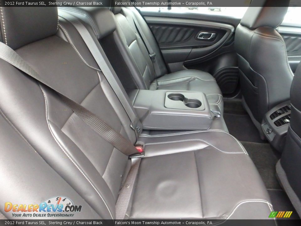 2012 Ford Taurus SEL Sterling Grey / Charcoal Black Photo #14