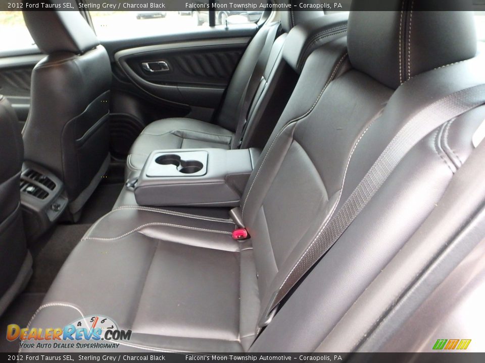 2012 Ford Taurus SEL Sterling Grey / Charcoal Black Photo #17