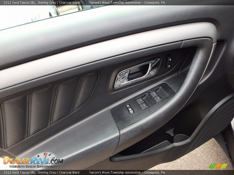 2012 Ford Taurus SEL Sterling Grey / Charcoal Black Photo #20