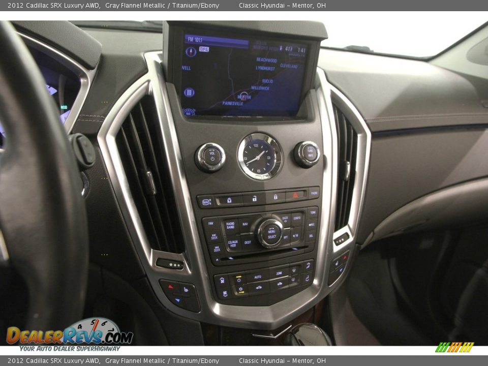 2012 Cadillac SRX Luxury AWD Gray Flannel Metallic / Titanium/Ebony Photo #9