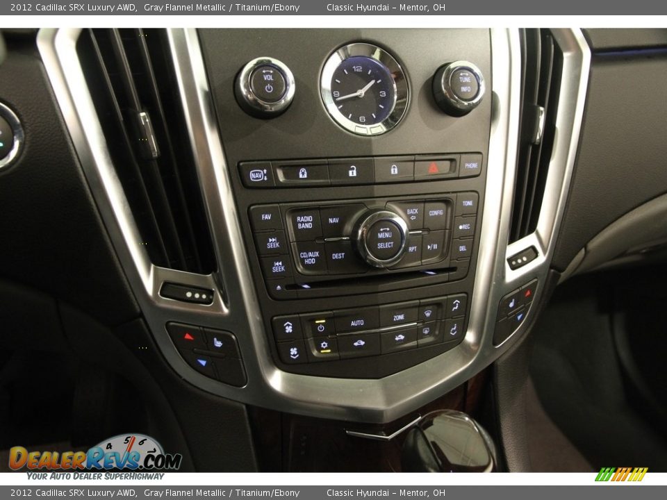 2012 Cadillac SRX Luxury AWD Gray Flannel Metallic / Titanium/Ebony Photo #12
