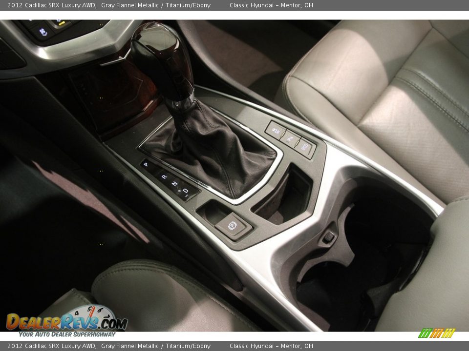 2012 Cadillac SRX Luxury AWD Gray Flannel Metallic / Titanium/Ebony Photo #13
