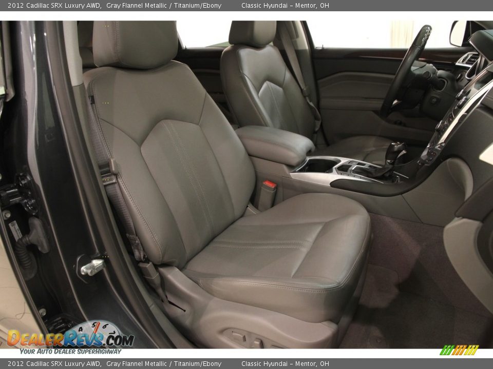 2012 Cadillac SRX Luxury AWD Gray Flannel Metallic / Titanium/Ebony Photo #14